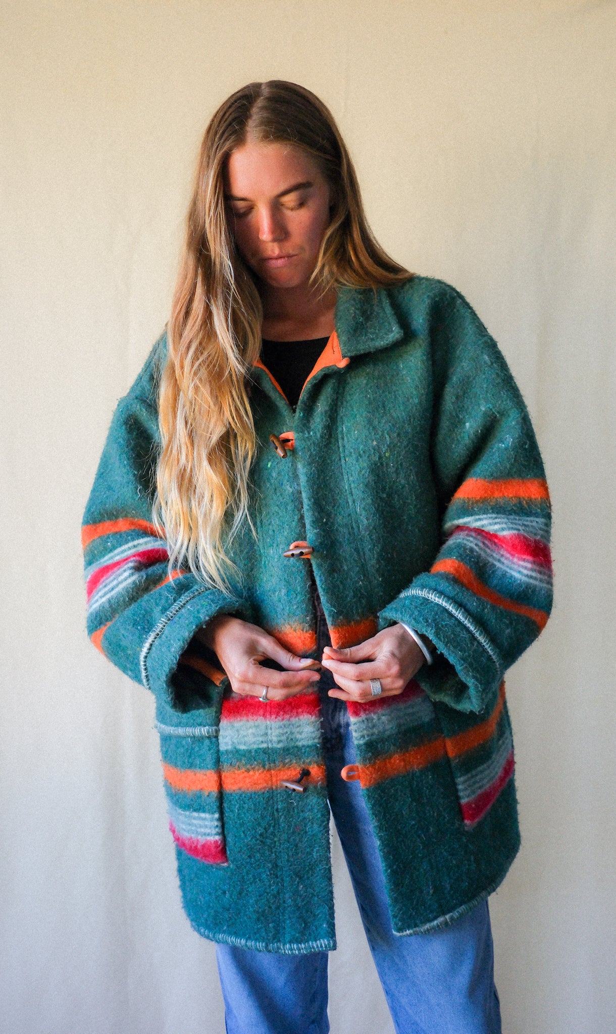 The Heirloom Blanket Jacket- Wilderness