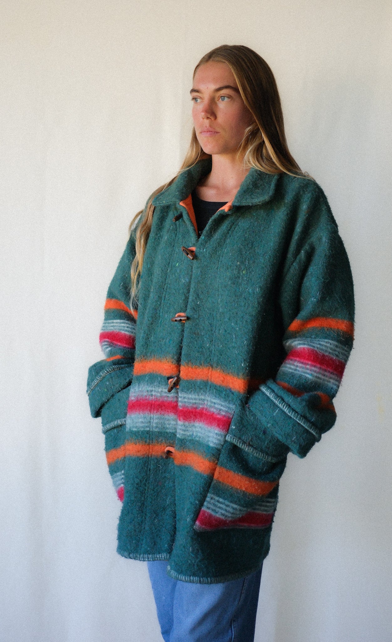 The Heirloom Blanket Jacket- Wilderness