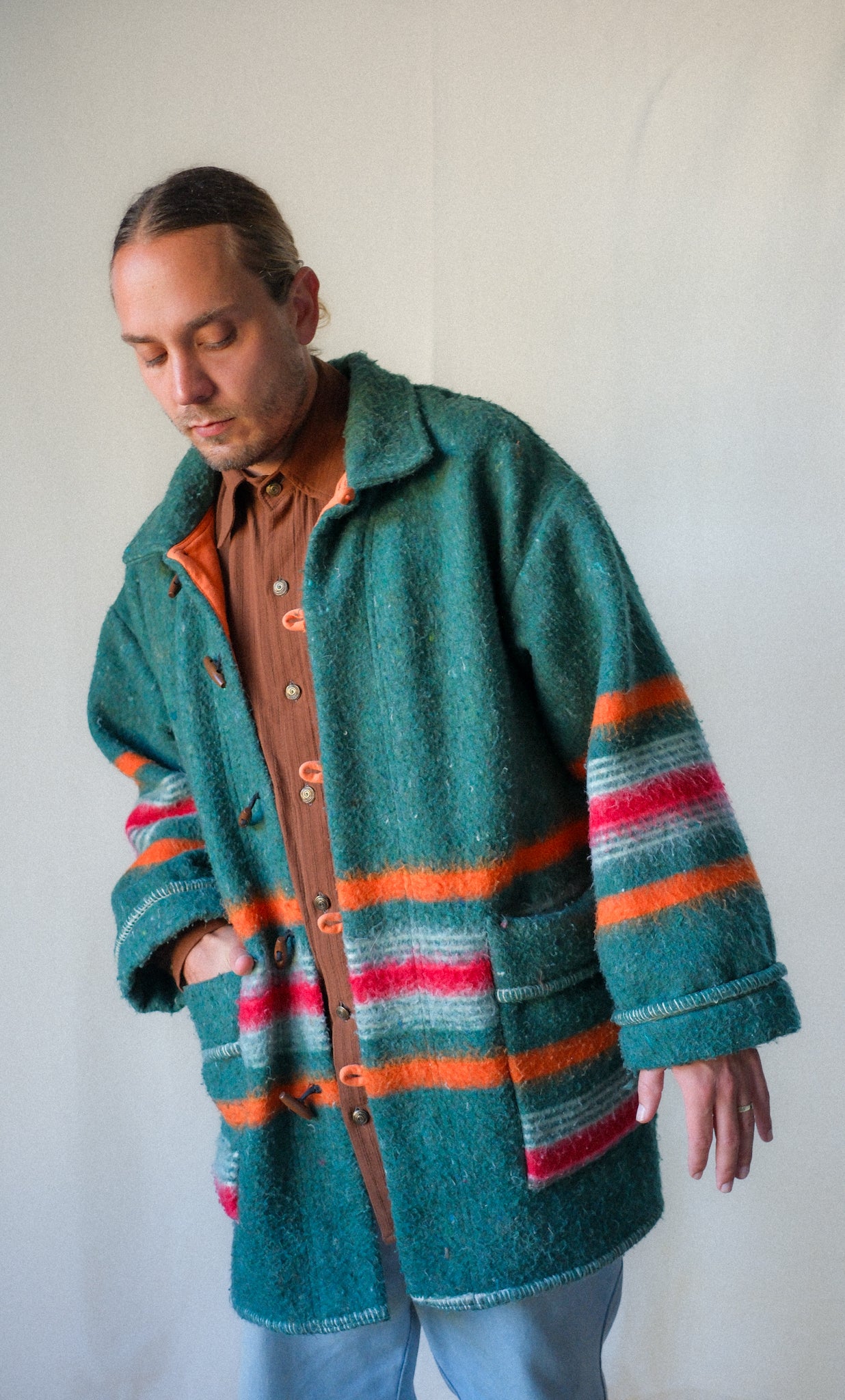 The Heirloom Blanket Jacket- Wilderness