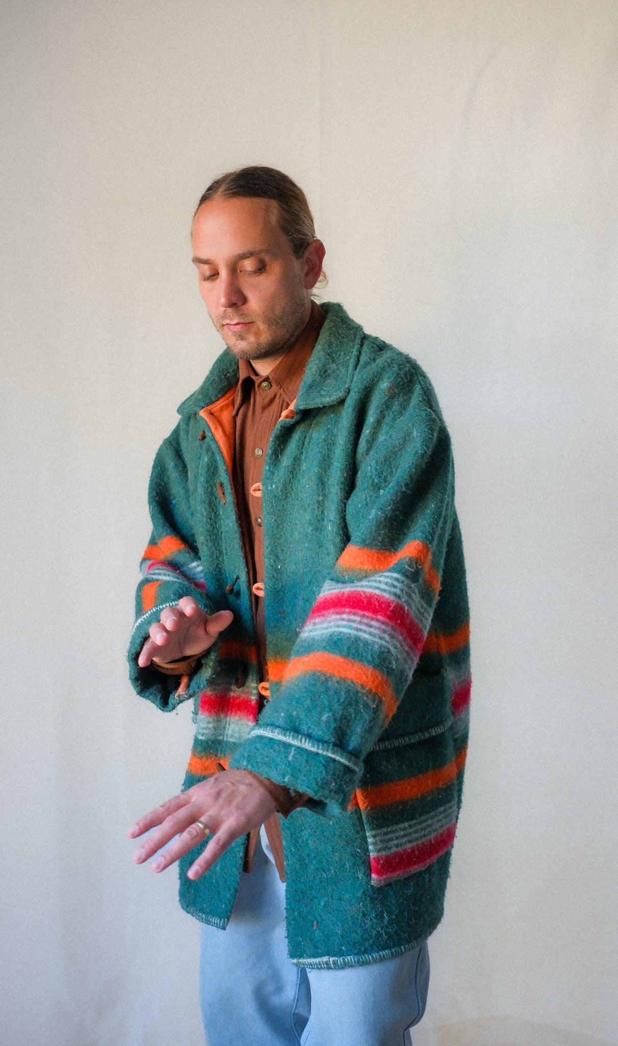 The Heirloom Blanket Jacket- Wilderness