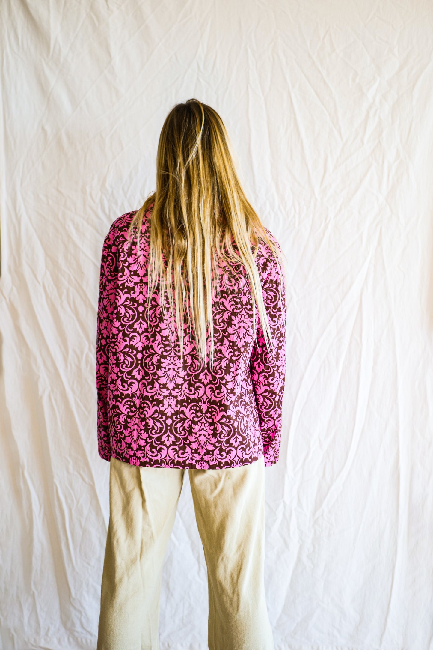 Ladies light-weight Jacket - The Sam in Disco Pink