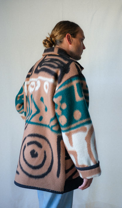 The Heirloom Blanket Jacket- Hluleka