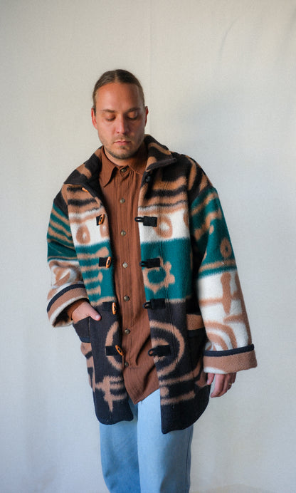The Heirloom Blanket Jacket- Hluleka