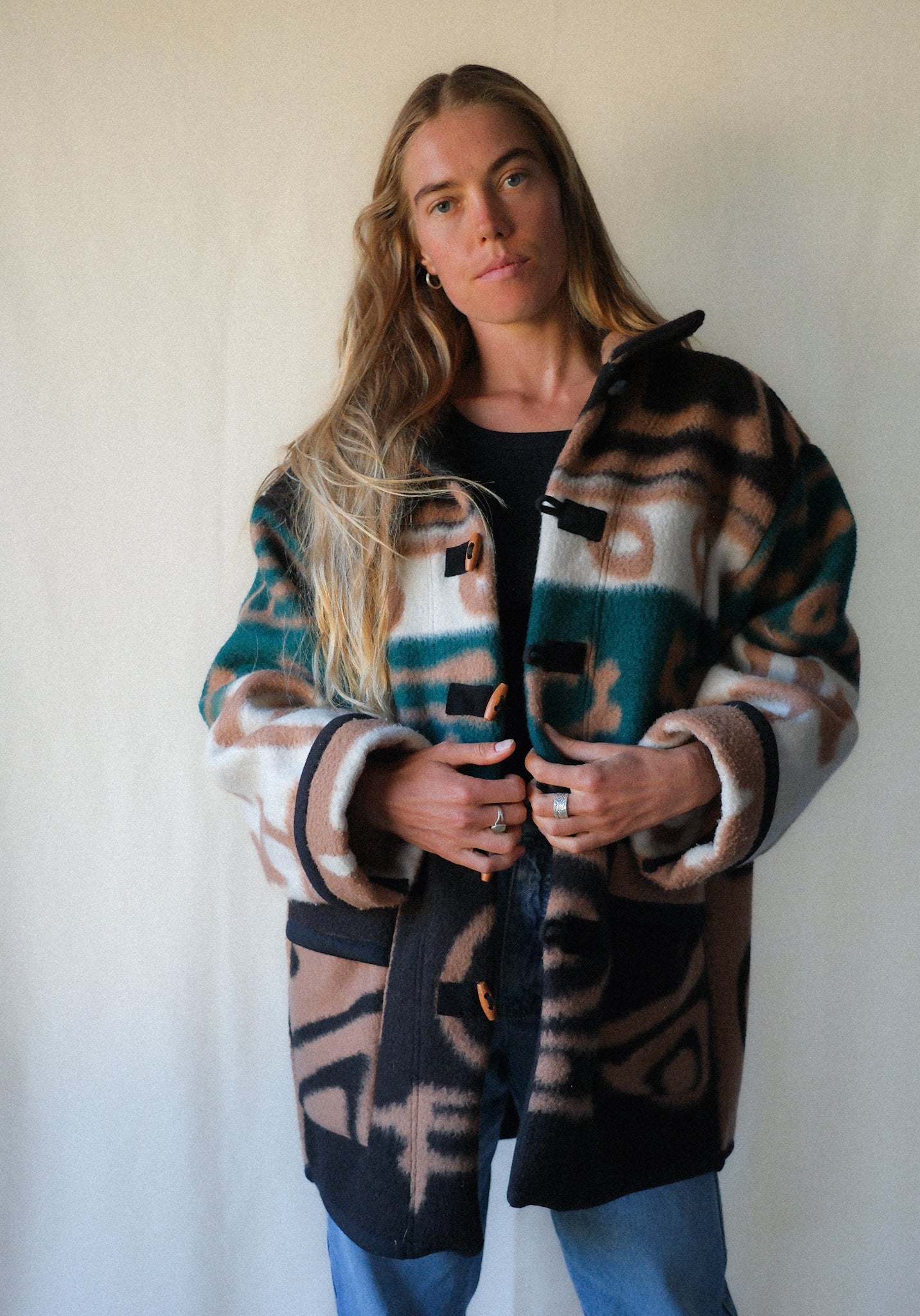 The Heirloom Blanket Jacket- Hluleka