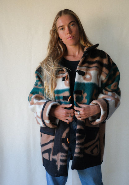 The Heirloom Blanket Jacket- Hluleka