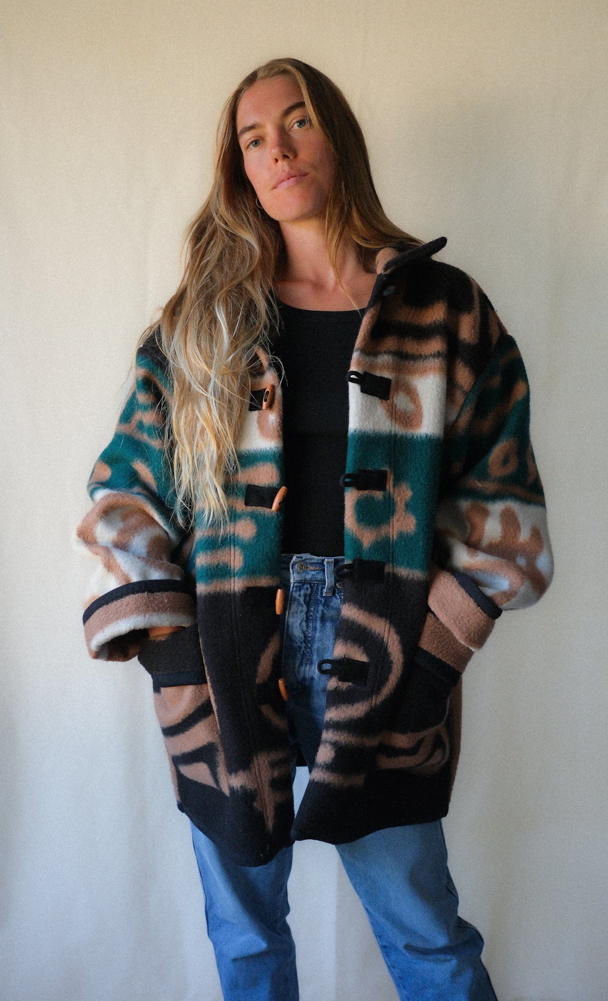 The Heirloom Blanket Jacket- Hluleka