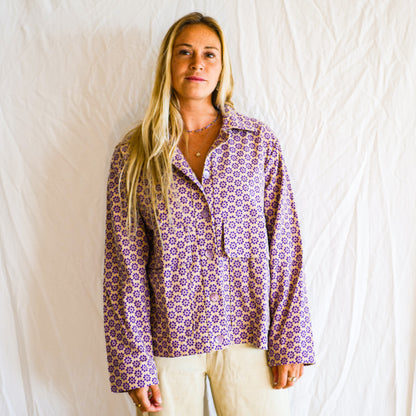 Ladies light-weight Jacket - The Sam in Blossom Boogy