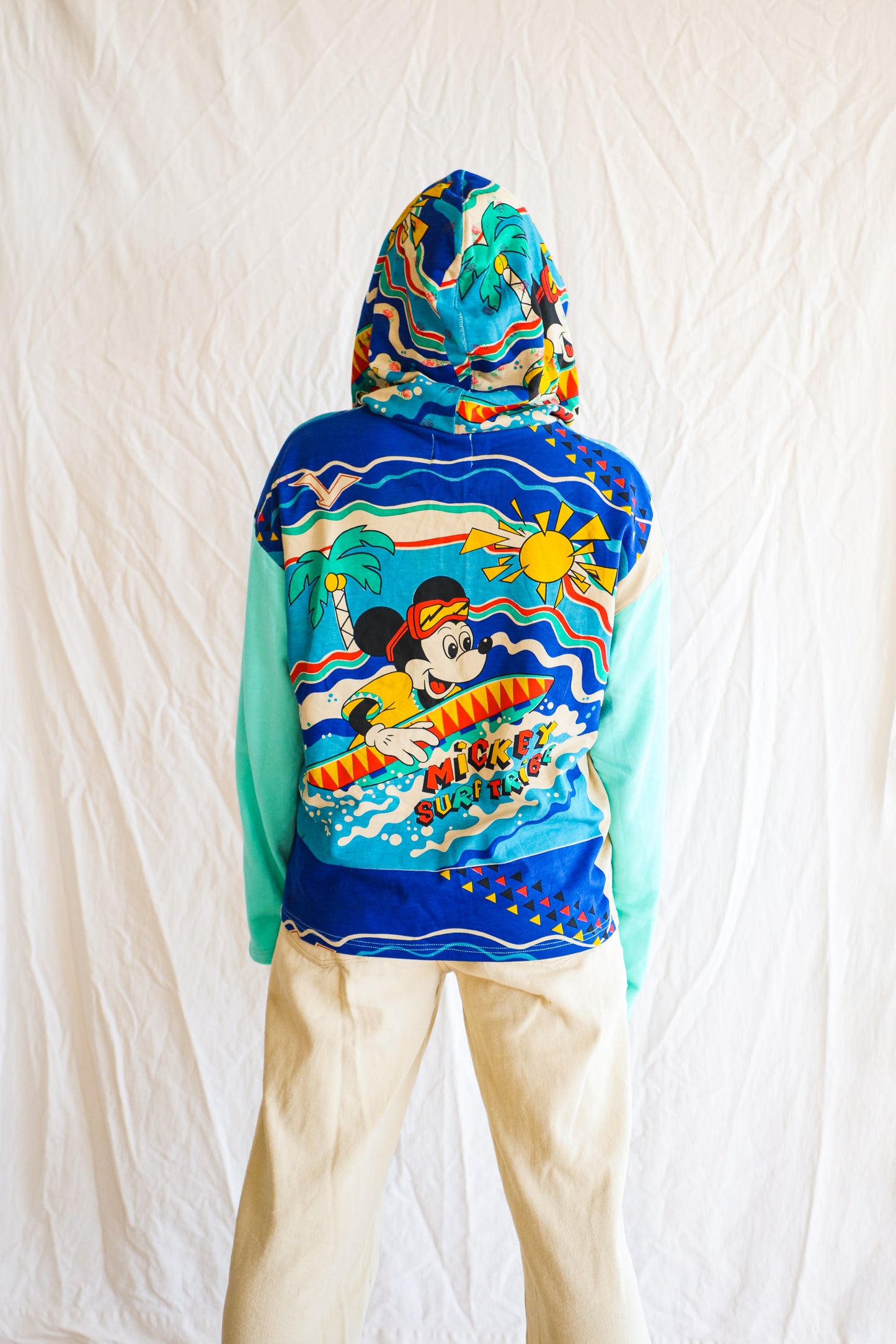 Ladies Hoodie - The Juniper in Mickey surf club